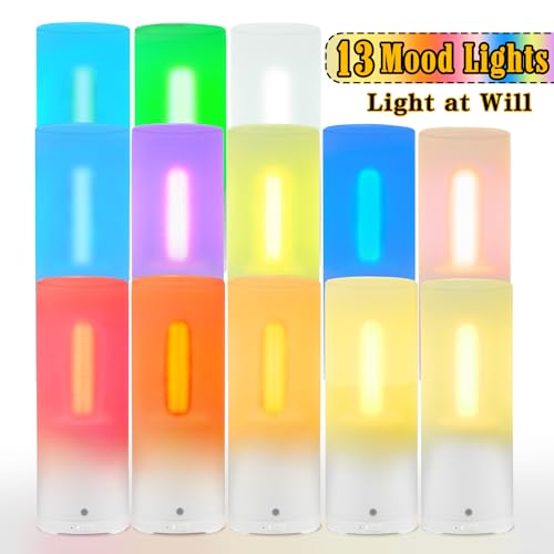 Rechargeable LED Flame Effect Light with Remote Waterproof White - Swingers