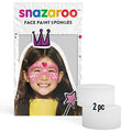 Face and Body Paint Sponges Set of 2 - High Density Makeup Blending Tools - Snazaroo