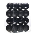 24-Pack Christmas Tree Ornaments Set - 2.36 Inch Holiday Decoration Balls