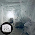Halloween Spider Web Decorations 1000 Sq Ft with 50 Fake Spiders Indoor Outdoor