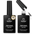 Beetles Gel Top Coat No Wipe High Gloss Clear 15ml - H-Clear-2