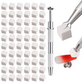 Ombre Nail Sponges with Grabbing Pen - 100 Mini Manicure Tools for Gradient & Aura Nail Art