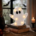 Halloween Ghost Decorations Light Up Ghost LED Marquee Sign - 2 Pcs Indoor Outdoor