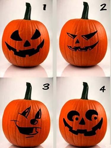 Orange Pumpkin Carving Kit - 3 Stainless Steel Tools for Halloween Jack-o'-Lanterns