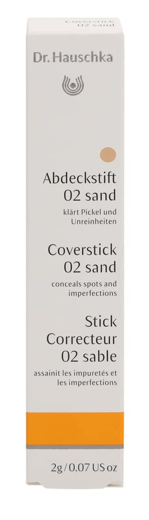 Dr. Hauschka Cover Stick - Sand Shade for Flawless Skin Coverage and Concealment