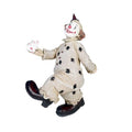 Small Circus Clown Resin Sculpture for Halloween Home Decor - 9 Inch