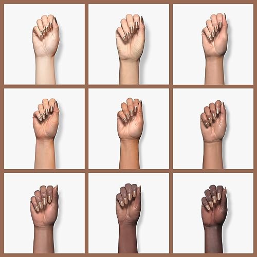 Dark Brown Gel Nail Polish - Latte Haze, 15ML - Creme Brown Variation