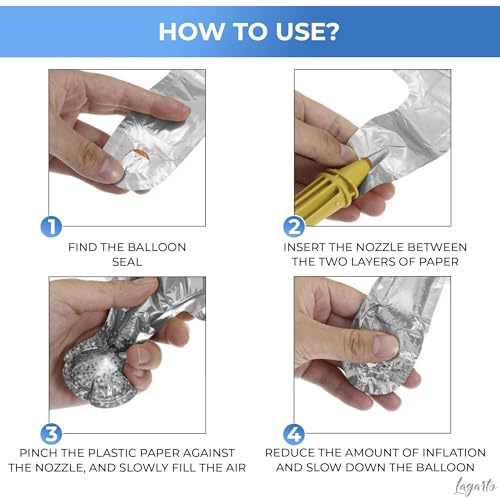 Silver Crown Balloon Set - 3 Extra Large Foil Party Decorations