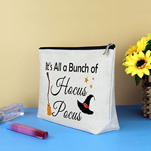 Halloween Witch Makeup Bag - Halloween Witch Style 3 - Gift Cosmetic Pouch for Girls & Women