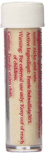 Infalab Nick Relief Styptic Powder 3 Count (0.39 Ounce) - Stops Bleeding & Promotes Healing