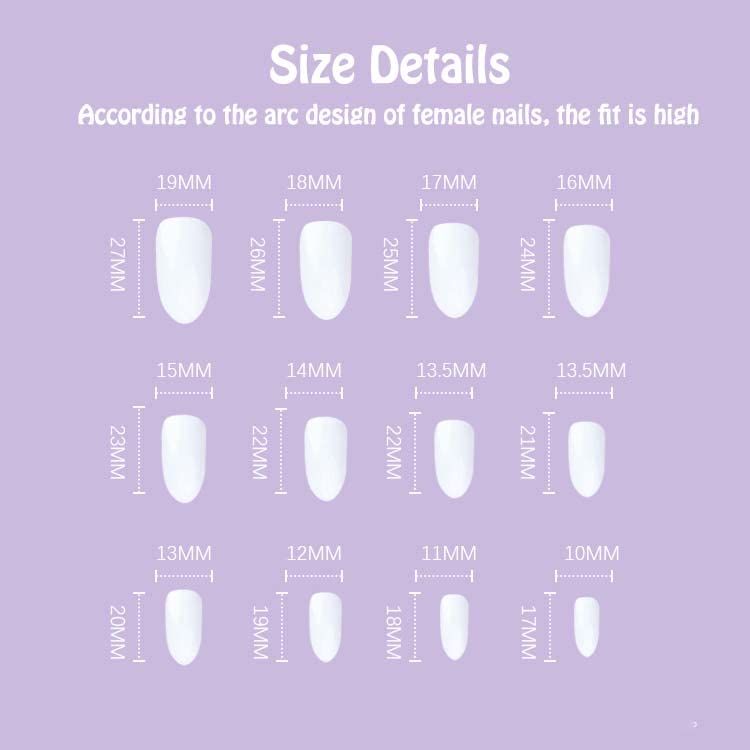 Short Black Stiletto Fake Nails - Press On Manicure for Women