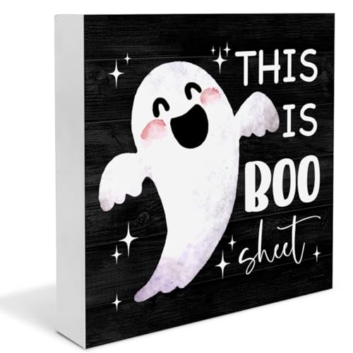 Halloween Decorations Sign Cute Halloween Wood Sign - Variation of THIS