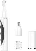 Conair GIRLBOMB Nose Hair Trimmer - Battery-Operated Face Hair Removal for Women | Diamond-Shaped Blade & LED Light