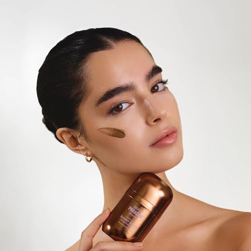 Isle of Paradise Sunny Serum, Liquid Bronzer, Wash-Off Formula with Illuminating & Hydrating Skincare Ingredients for Natural-Looking Radiance, 1.01 fl. Oz