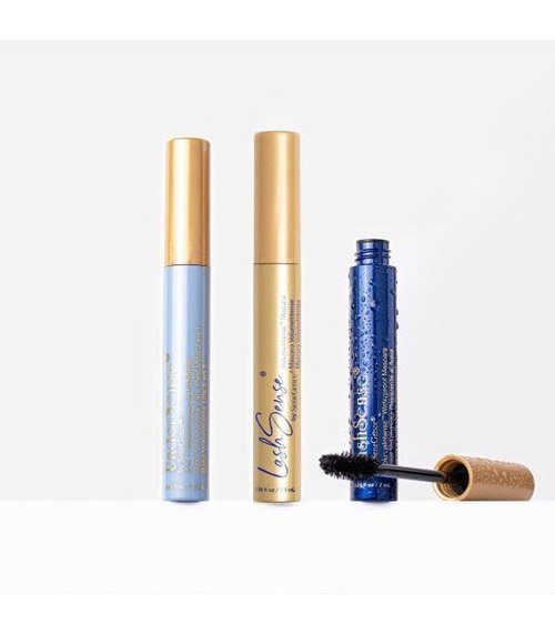 LashSense VolumeIntense Mascara, 0.26 Oz, Volumizing and Lengthening, Buildable 3D Intensity, Humidity-Resistant, Nourishing, Ophthalmologist-Tested