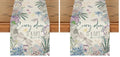 13 x 72 Inch Table Runner Set - Seasonal Summer Home Decor, Pack of 2