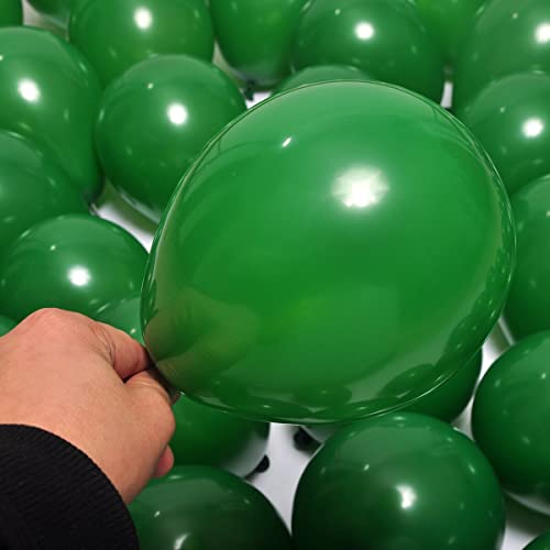 Dark Green Balloon / 5 Inch Latex Balloons Bulk Pack for Party Decorations
