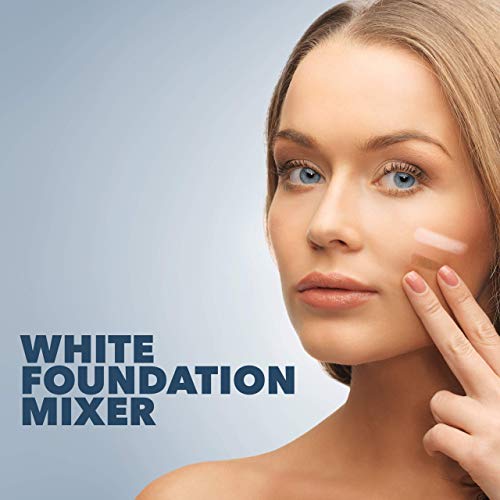 White Foundation for Gothic & Cosplay Makeup - Full Coverage, Vegan & Oil-Free