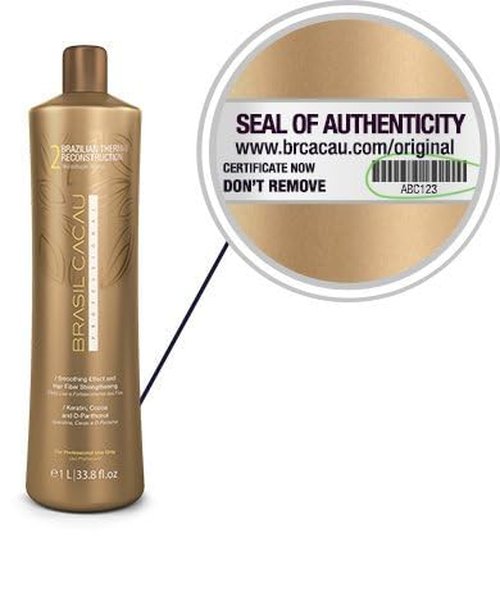 Brasil Cacau Keratin Thermal Treatment - 3 Step System for Smooth, Frizz-Free Hair