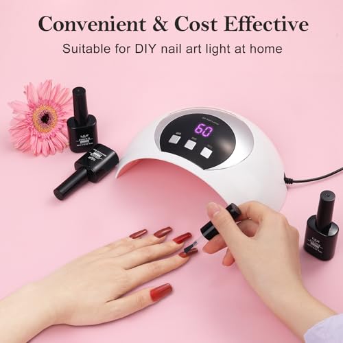 54W UV LED Nail Lamp for Gel Nails, Curing Light, Nail Art Tools