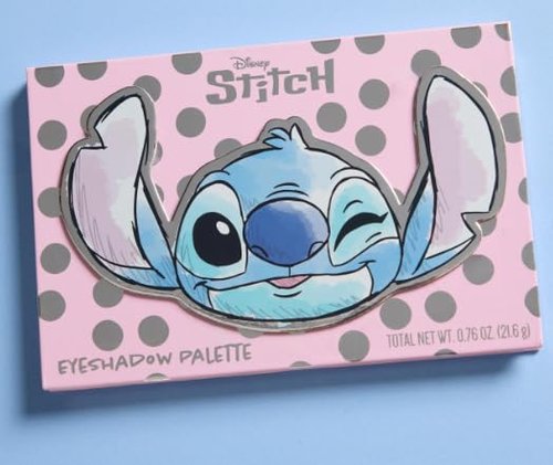 Taste Beauty 12-Color Eyeshadow Palette - Pink Polka Dot Design with Mirror for Stunning Looks