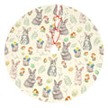 Easter / 48-Inch Bunny Christmas Tree Skirt - Festive Holiday Decor
