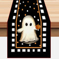 Halloween Ghost Table Runner 13x72 Inch - Funny Cute Holiday Decor