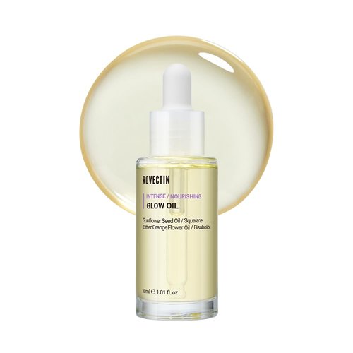 ROVECTIN Barrier Repair Face Oil - Antioxidant Neroli Oil for Anti-Aging | Fast Absorbing, Non-Greasy Glow | Vegan Korean Skincare (1.01 fl oz)