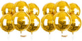 Gold Large 4D Foil Balloons - 6 Pack 22 Inch Party Decor - Variation of THIS listing