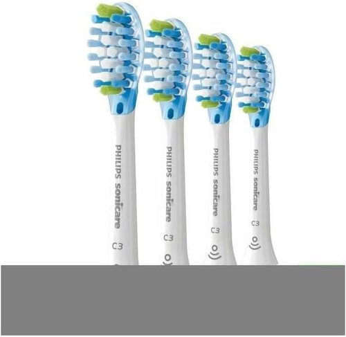 Philips Sonicare C3 Premium Plaque Defence Toothbrush Heads - White 4-Pack | HX9044/87