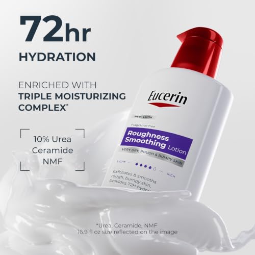 Eucerin Roughness Smoothing Body Lotion with Urea - 16.9 Fl Oz