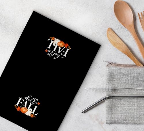 Fall Ghost Kitchen Dish Towels - 16x24 Inches Halloween Decor - Variation of Fall-9 / 1