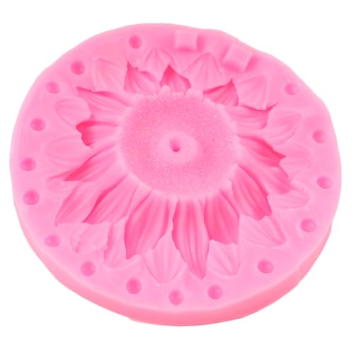 Sunflower Silicone Mold for Cake Decorating - Large Flower Fondant Chocolate Candy - Style H
