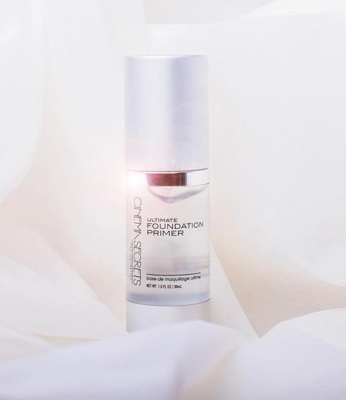 Cinema Secrets Ultimate Foundation Primer - Lightweight Silicone Primer with Vitamins A & E for Hydration & Smoothing