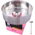 Electric Cotton Candy Machine 1000W Commercial Floss Maker Pink Without Cover