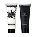 Face and Body Paint 2oz Cream Makeup Black+White Water Based Special Effects