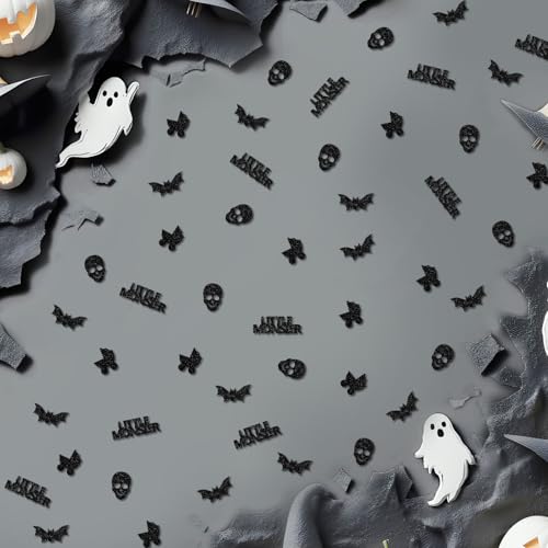 Halloween Baby Shower Confetti 200pcs Gothic Spooky Party Decor Glitter Sprinkles