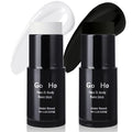 Face Paint Stick White & Black Full Coverage Washable Halloween Cosplay SFX Makeup - Variation: White + Black