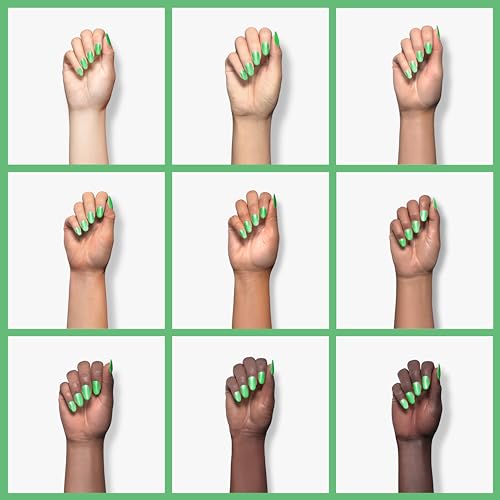 Neon Green Nail Polish - Bright In The Limelight 1009, Long-Lasting & Quick Drying