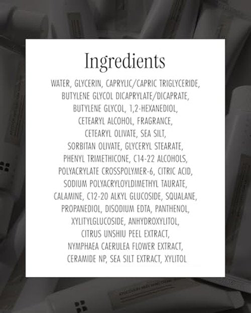 BRMUD Atocovery Mud Hand Cream #Flowery Wave - Moisturizing Perfumed Hand Moisturizer - Non Greasy Lightweight - Itchness Relief with Panthenol and Ceramide, 1.69 fl.oz.