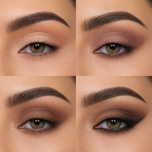 Erinde Matte Eyeshadow Palette 02# Nude Matte - 9 Neutral Colors for Natural Look