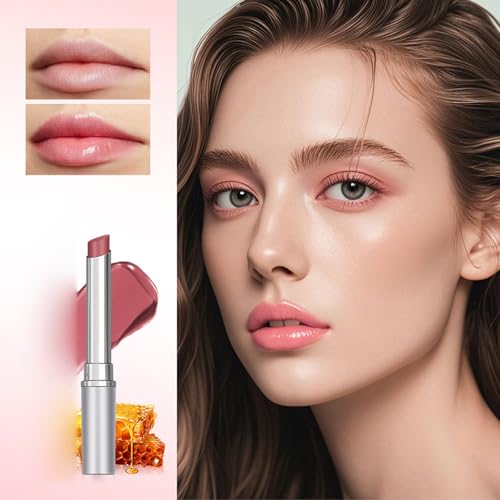 Honey-Enriched Lip Balm Set - Sheer Hydrating Moisturizer for All Skin Tones