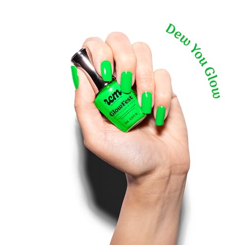 Glow-in-The-Dark Gel Nail Polish - Dew You Glow, 9ml - HEMA-Free, Long-Lasting