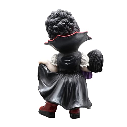 Vampire Gothic Resin Figurine Halloween Decor Collectible Sculpture - Hand Painted