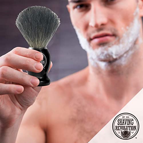 Badger Hair Shaving Brush for Rich Lather & Gentle Exfoliation