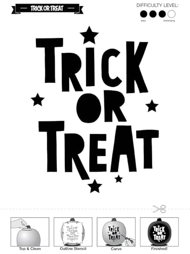 Pumpkin Carving Kit with 8 Stencils - Includes Tools & Templates - Variation 5