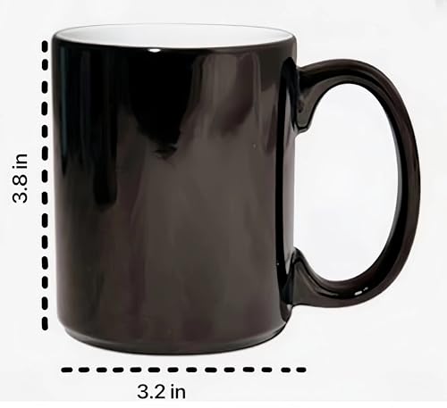 Color-Changing Halloween Zombie Coffee Mug - Black Blood Palm 75°C Thermosensitive Cup