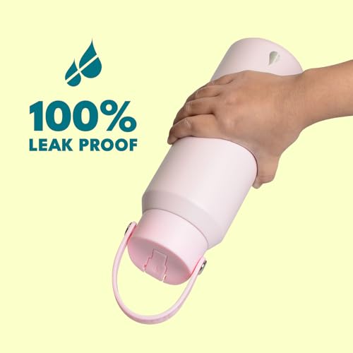 Elemental Core 40oz Insulated Water Bottle with Straw - Little Ghostie Variation
