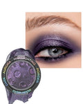 Chameleon Eyeshadow Palette - Black Purple Glitter, Multi-Color Shift, Long-Lasting