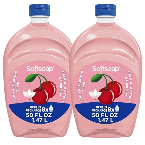 Liquid Hand Soap Refill - Seasonal Cherry Blossom Scent, 100 Fl Oz